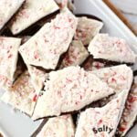 layered peppermint bark.