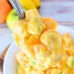 Dreamy Orange Creamsicle Fruit Salad served chilled.