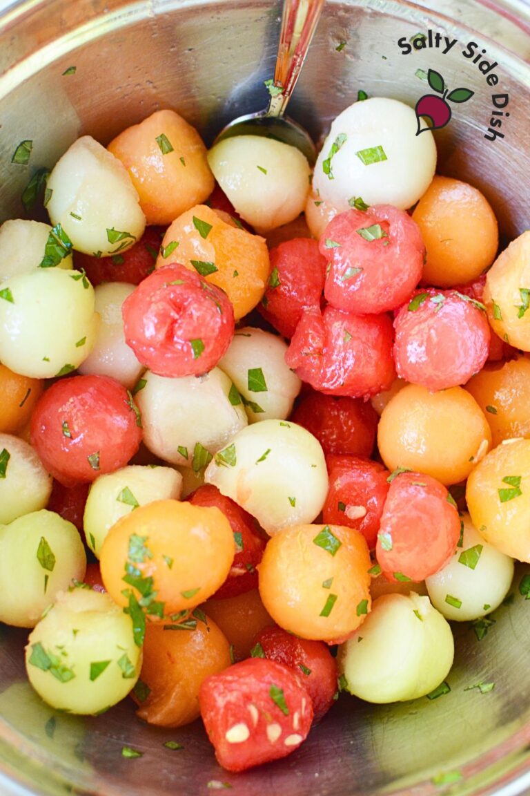 Melon Ball Fruit Salad Recipe Simple Summer Side Dish!