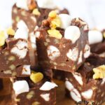 easy rockyroad fudge recipe.