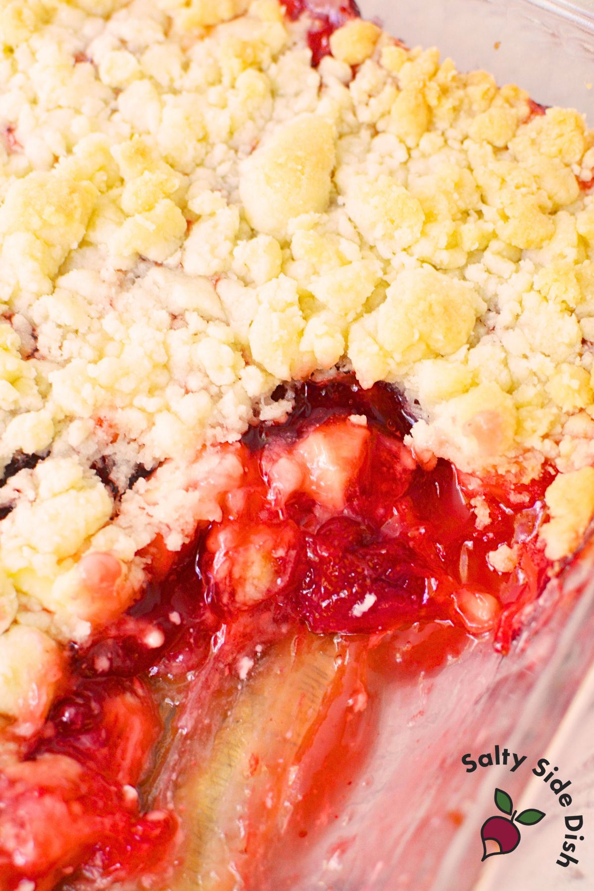 scooped out of the cheesecake dump cake