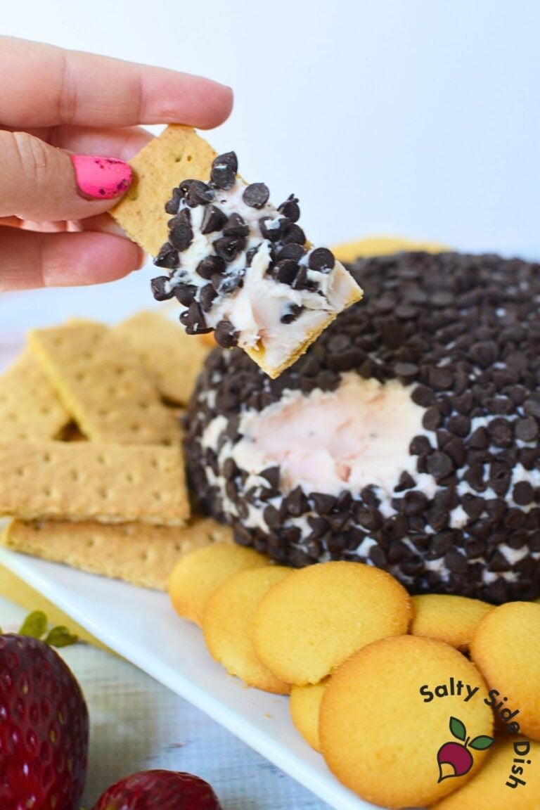 Chocolate Covered Strawberry Cheese Ball