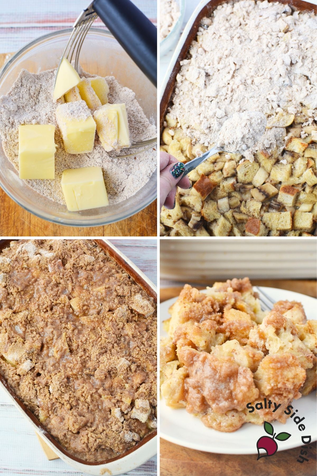 Brown sugar crumb topping