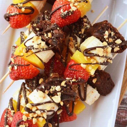 banana split kabobs