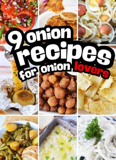 9 onion recipes for people that love onions.