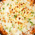 all in one pan easy cheesy pasta dinner with ground beef and mozzarella