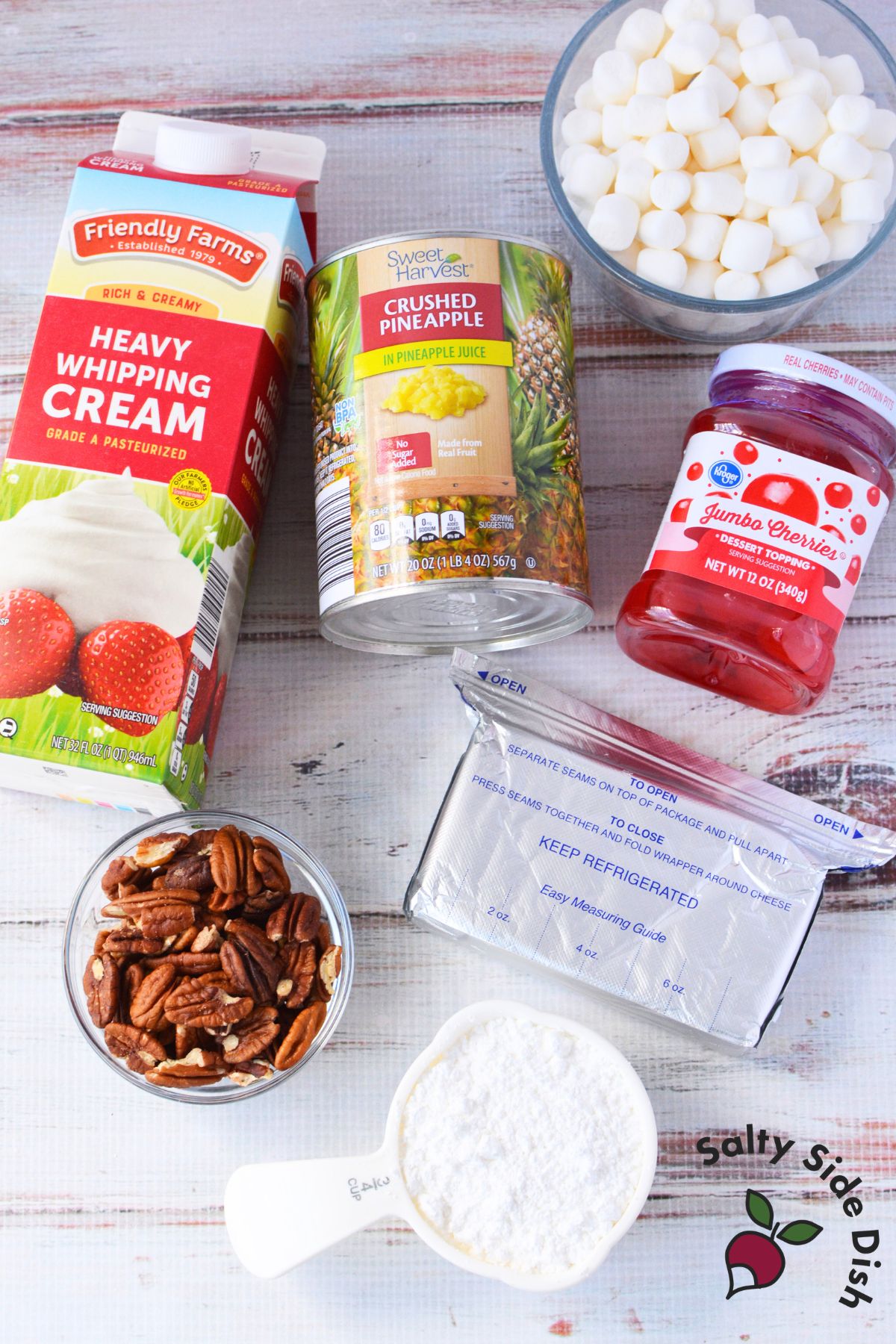 cherry fluff salad ingredients