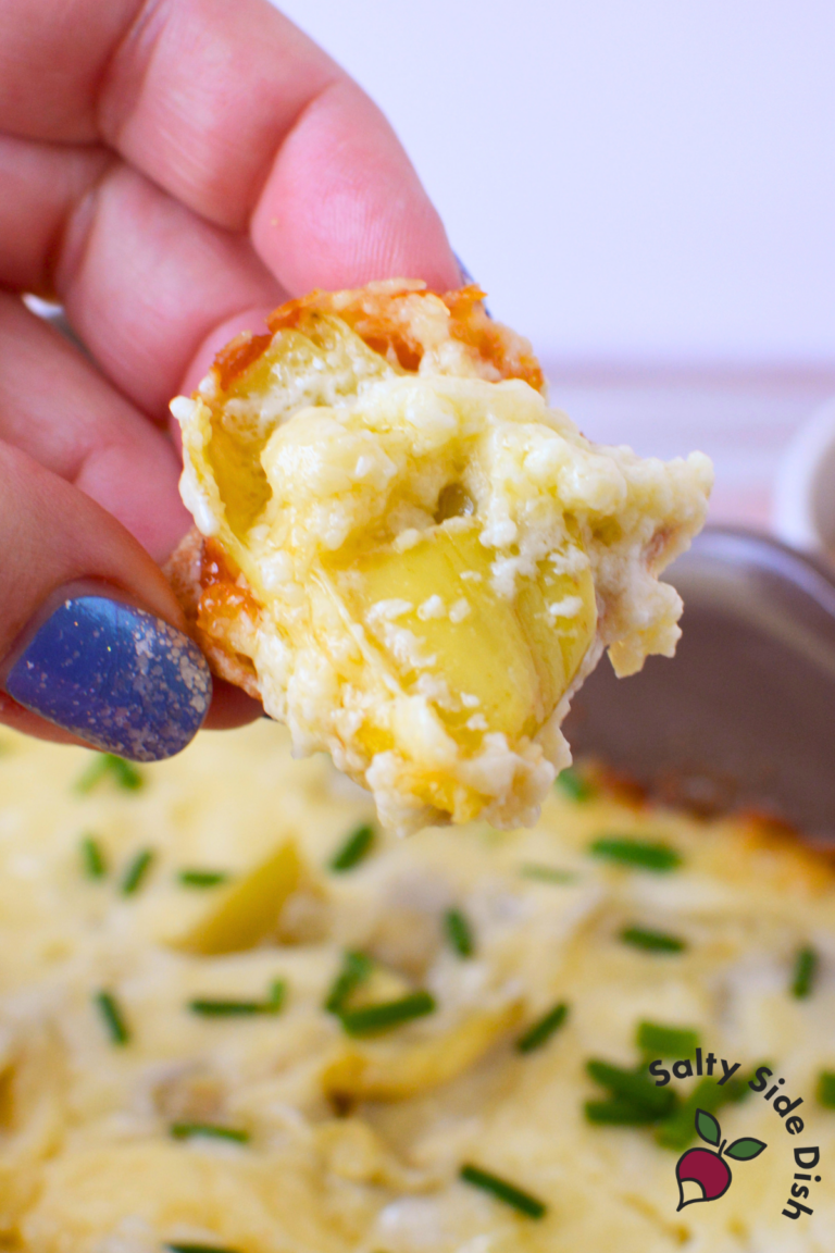 Baked Artichoke Dip (No Cream Cheese)