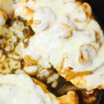 adding cheese and baking for ten more minutes