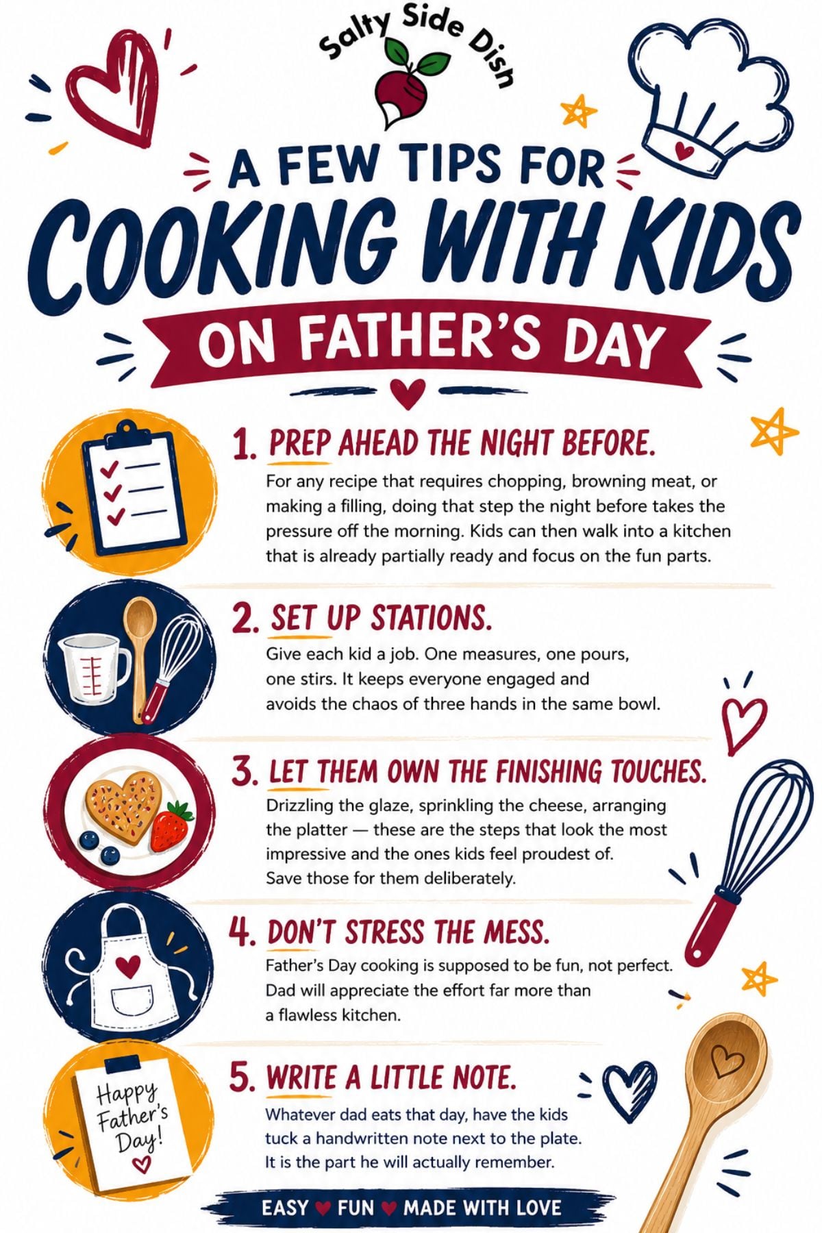 cooking with kids tips