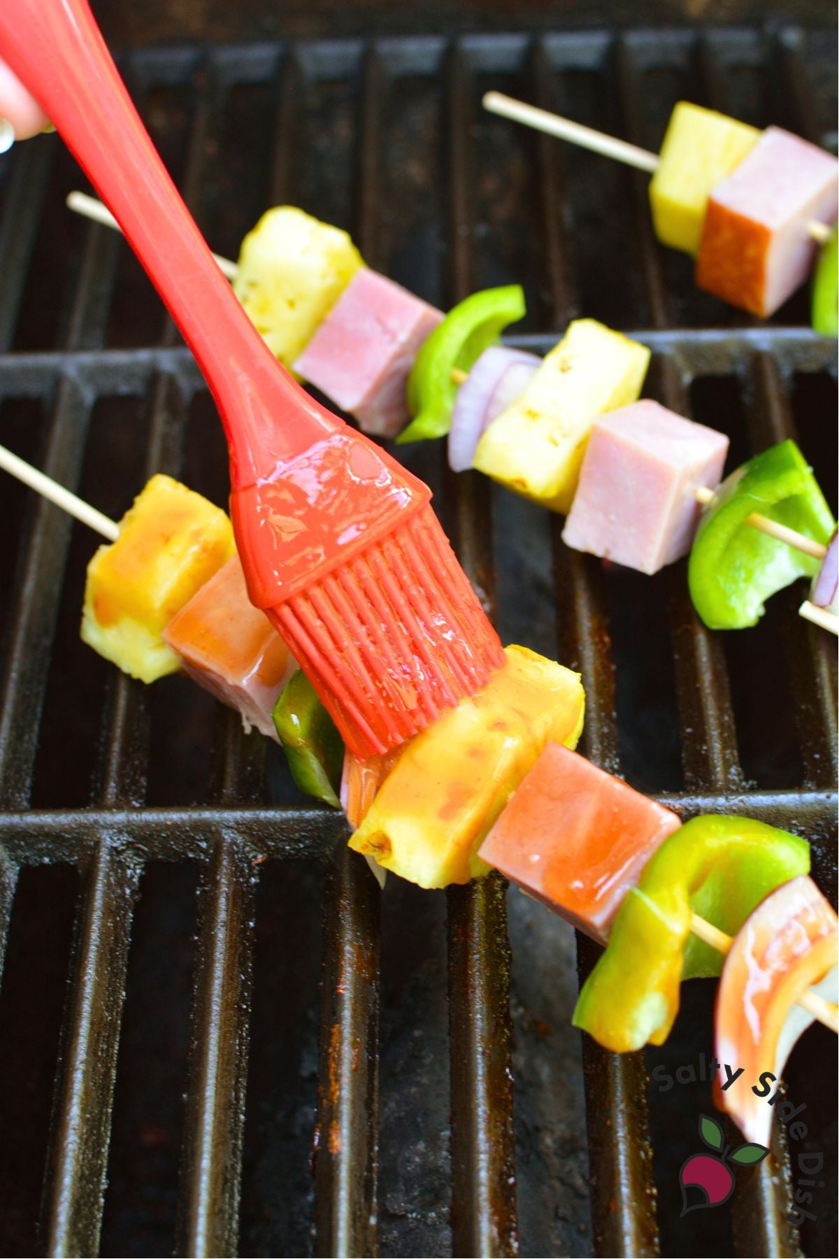 Grilled Ham and Pineapple Kabobs